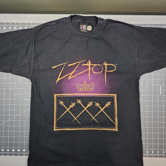 Giant Other - Vintage Zz Top Tshirt Mens Large 1999 Xxx Concert Tour Band 90s Giant Y2k Skater